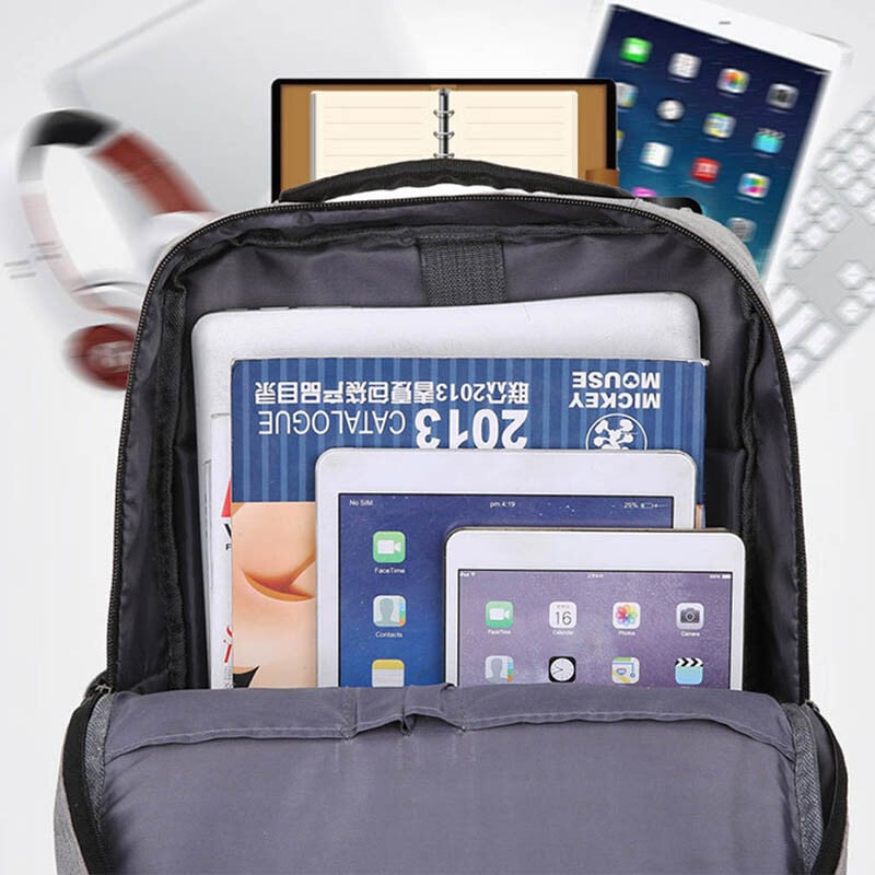 2022 Nový 15,6-palcový USB batoh na notebook, školská taška, ruksak proti krádeži, pánsky batoh, cestovný batoh, denné batohy, mužský batoh na voľný čas, Mochila