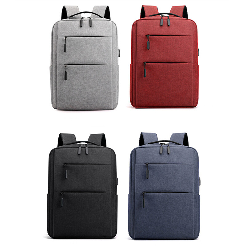 Dámsky batoh, obchodný batoh s ochranou proti krádeži, unisex, čierny, tenký, ľahký, s USB externým nabíjaním, batoh na notebook, pánsky batoh, kancelárska pracovná taška