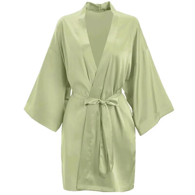 Garš līgavas kāzu halāts Sieviešu elegants guļamveļa ar lielām piedurknēm, mežģīnēm ar pilnu slīdēšanu, kimono atpūtas apģērbs, mīksts balts viskozes mājas halāts