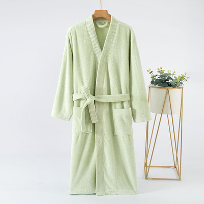 Vīriešu un sieviešu dvielis Peldmētelis Pāri Halāts Ātri Žāvējams Naktskrekls Mājas Apģērbs Ūdens Uzsūkšanās Kimono Solid Viesnīcas halāts