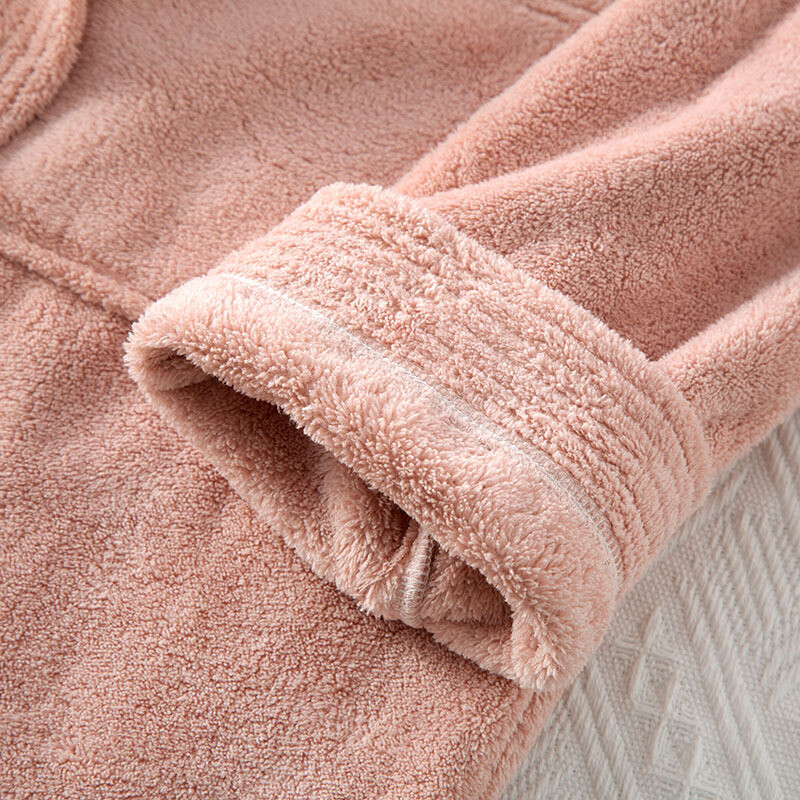 Meeste ja naiste käterätik hommikumantel Paarid hommikumantel Kiirelt kuivav öösärk Koduriided Vee imav Kimono Solid Hotellimantel