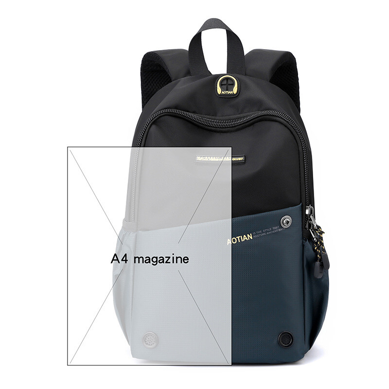 Új kis oxfordi hátizsák férfi utazó hátizsák Többfunkciós válltáska férfiaknak Utazási hátizsák Iskolatáskák Női Napizsák