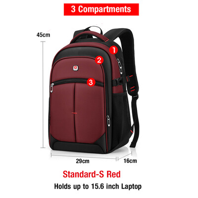 Batoh na notebook pre mužov a ženy, taška na notebook 15,6 a 17 palcov, školský batoh na notebook pre tínedžerov