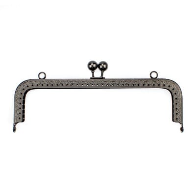 Cadru de posetă cu model vintage, 20 cm, închizătoare de sărut, închizătoare de metal pentru poșetă, cadru, geantă, mâner, cadru, cataramă, accesoriu pentru geantă pentru femei, bricolaj