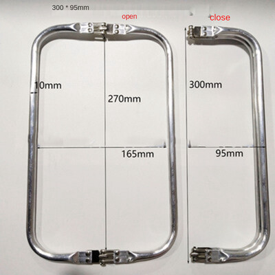 Πλαίσιο από μεταλλικό σωλήνα αλουμινίου Αξεσουάρ λαβής τσάντας Συμπλέκτης εξαρτήματα τσάντας Πλαίσιο τσάντας για πορτοφόλι Doctor Πλαίσιο Σφιγκτήρας σωλήνα αλουμινίου