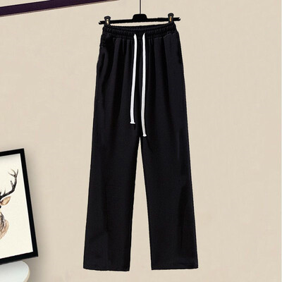 Novo korejsko izdanje za proljeće i jesen 2024. Nova lažna dvodijelna košulja + moderan dvodijelni komplet hlača širokih nogavica