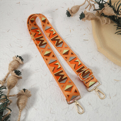 Curea de umăr pentru portofel cu dungi la modă, curea de umăr de schimb pentru geantă de mână, curea de umăr reglabilă, simplă și reglabilă.