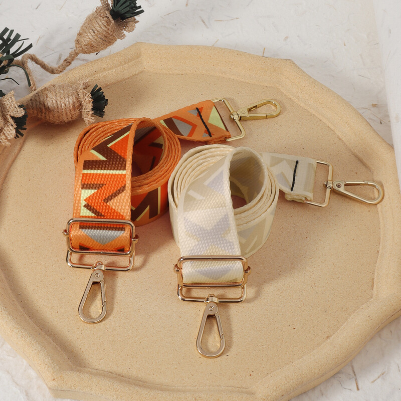 Curea de umăr pentru portofel cu dungi la modă, curea de umăr de schimb pentru geantă de mână, curea de umăr reglabilă, simplă și reglabilă.