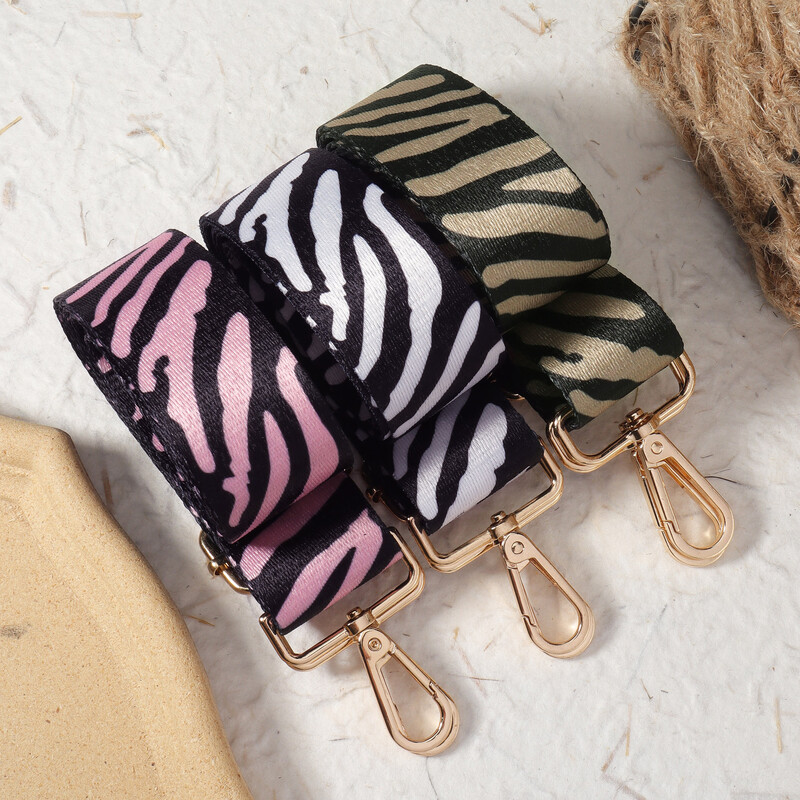 Curea de umăr pentru portofel cu dungi la modă, curea de umăr de schimb pentru geantă de mână, curea de umăr reglabilă, simplă și reglabilă.