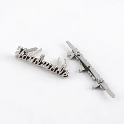 10 τμχ Deepeel 35/40mm Χειροποίητη Μεταλλική Τσάντα Ετικέτα Χειροτεχνίας Διακοσμητικές Ετικέτες για πόρπες Πορτοφόλια Αξεσουάρ DIY εξαρτήματα για σακούλες ραπτικής