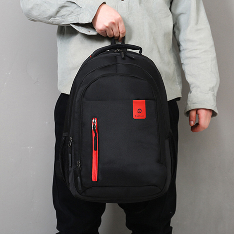 Lielas ietilpības 14 collu Oksfordas auduma biznesa mugursoma Vīriešu mugursoma viegla ceļojumu mugursoma Unisex klēpjdatora mugursoma