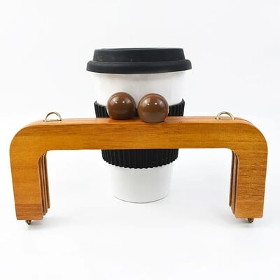 1 db Deepeel 14-28 cm-es fa táska fogantyús táskák zárható csók kapcsos pénztárca keretek zár csatok fogantyúk barkács varrókonzolok kiegészítők