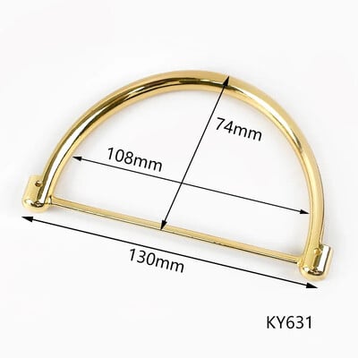 2 ks Deepeel kovové rukoväte na tašky, držiaky na kabelky, šitie, rámy, DIY ručne vyrobené pre ženy, náhradné hardvérové tašky, príslušenstvo
