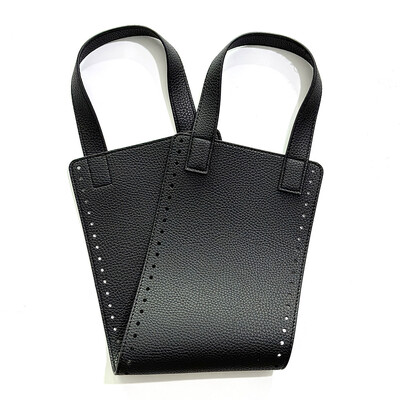 Bricolaj tricotat croșetat geantă de mână geantă de umăr Accesorii de cusut pentru fundul PU Mânere pentru confecţionarea pungilor croşetate manual pentru genţi