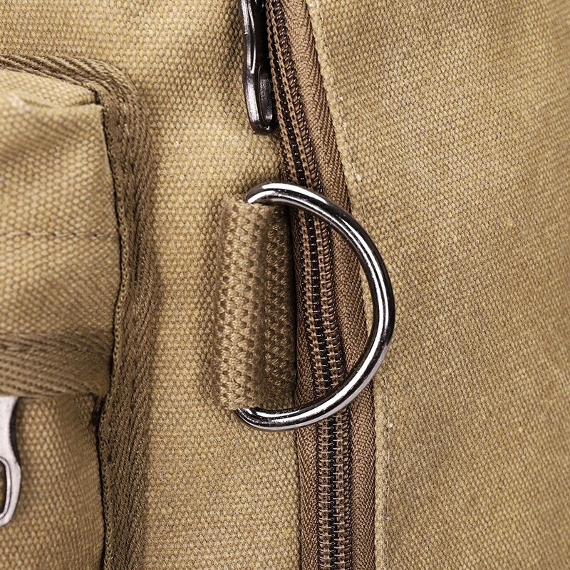 Új, nagy kapacitású hátizsák Férfi Utazó Duff Kültéri Hátizsák Férfi Poggyász Vászon Vödör Válltáskák Férfi Kemping hátizsák