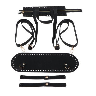 3x / szett női bőr kézitáska, barkács kötőtáska, gyártás