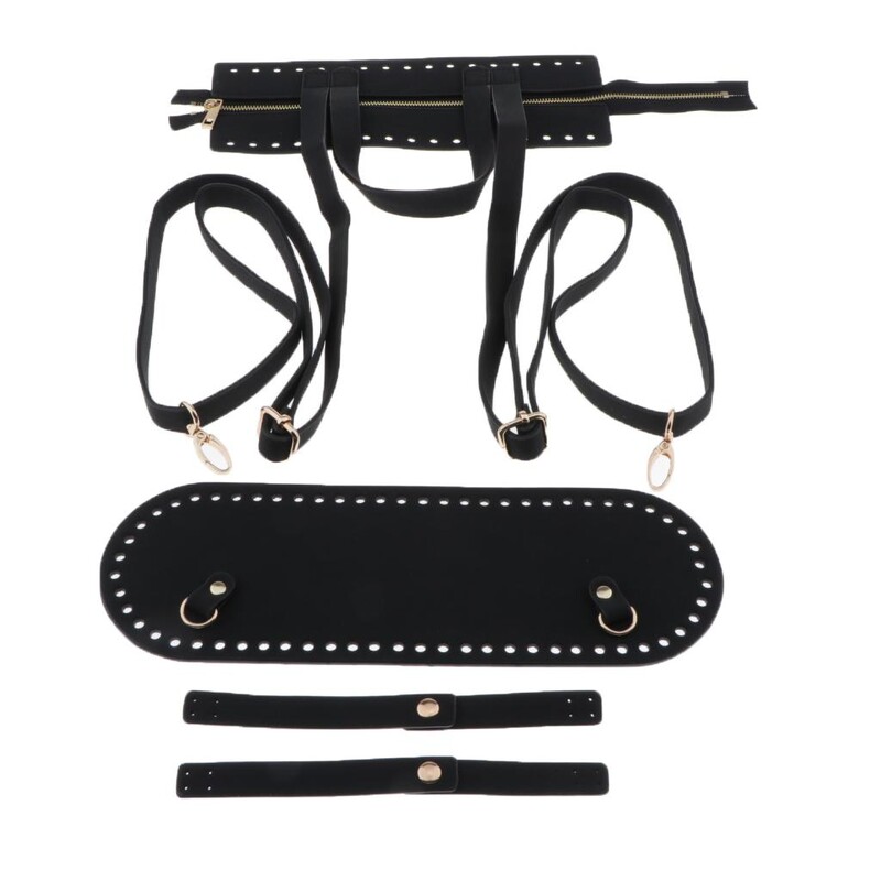 3x / szett női bőr kézitáska, barkács kötőtáska, gyártás