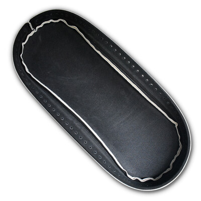 32x12 cm kiváló minőségű bőr táska alja formáló párna alátét horgolt vödörtáska pénztárca kék fekete bézs