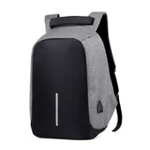 Taška proti krádeži, pánsky ruksak na notebook, cestovný batoh na notebook, dámsky veľkokapacitný obchodný batoh s USB nabíjaním, vysokoškolský študentský školský batoh cez rameno
