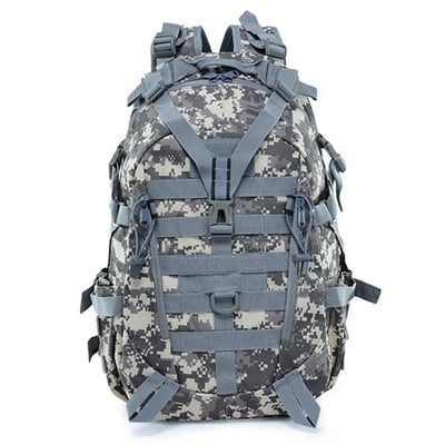 40L taktický batoh pre mužov, kempingové, turistické, reflexné, outdoorové cestovné tašky, Molle 3P lezecký batoh