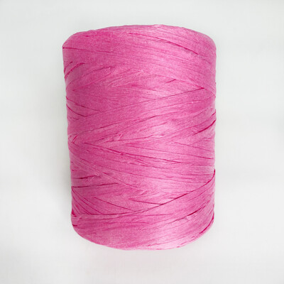 180M/ρολό Βαμβακερό νήμα Raffia για πλέξιμο στο χέρι Καλοκαιρινά καπέλα Τσάντες πλεκτό βελονάκι DIY Χειροποίητο νήμα πλεκτό χειροτεχνίας