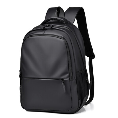 Vízálló hátizsák férfiaknak Új minimalista tinédzser túra sport hátizsák diák hátizsákok fekete férfi 15,6 hüvelykes laptop táska