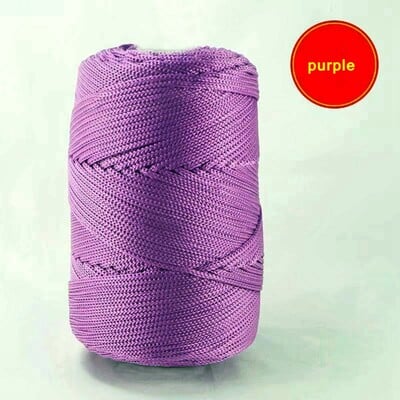 3 mm 230 g/kotúč nylonová ľadová priadza na ručné pletenie letných čiapok, tašiek, pletených a háčkovaných DIY ručne vyrábaných remeselných výrobkov
