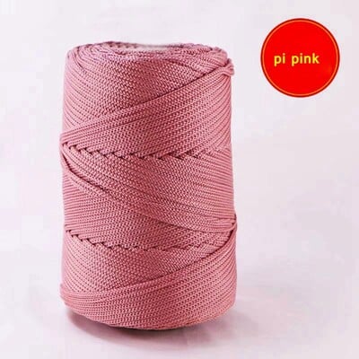 3 mm 230 g/kotúč nylonová ľadová priadza na ručné pletenie letných čiapok, tašiek, pletených a háčkovaných DIY ručne vyrábaných remeselných výrobkov