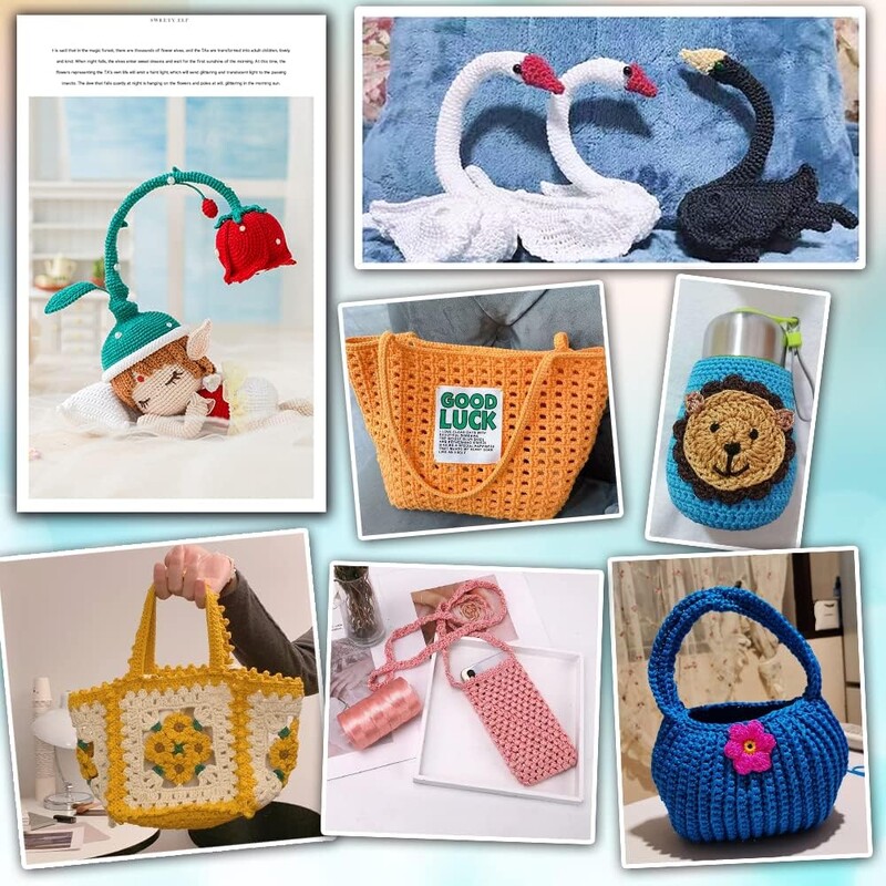 1,5 mm 200 m Summer Light Ice Pamučni svileni konac Heklana pređa za DIY rukotvorine Torba Šešir Cipele Polipropilenska pređa Heklani konac Kabel