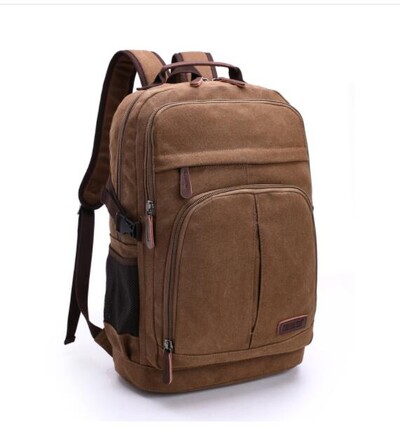 Férfi többfunkciós vászon hátizsák nagy kapacitású laptop hátizsák utazó hátizsák túrázáshoz bolsa рюкзак mochila hombre