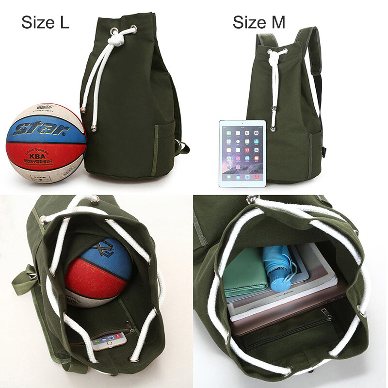 Pánska športová taška, batoh so sťahovacou šnúrkou, vedrové športové basketbalové tašky pre ženy, fitness plátený batoh, športová taška, mochila XA718WA