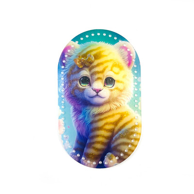 25*15cm ovális 1 db Retro virággal nyomtatott akril táska alap barkács kötéshez horgolt táska kézitáska betét párna alátét alsó formázó