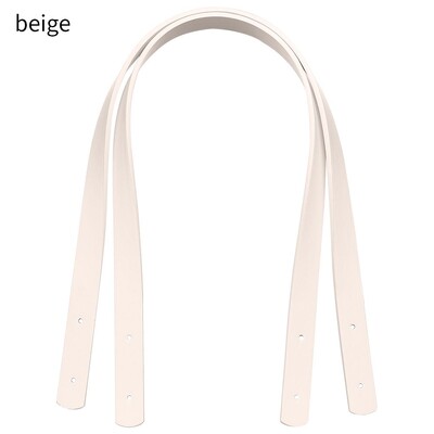 2 τμχ Νέα αποσπώμενη δερμάτινη τσάντα PU Ζώνη τσάντα λαβή λουράκι ώμου Τσάντα δώρου Μπάντα λαβή DIY Αξεσουάρ τσάντας