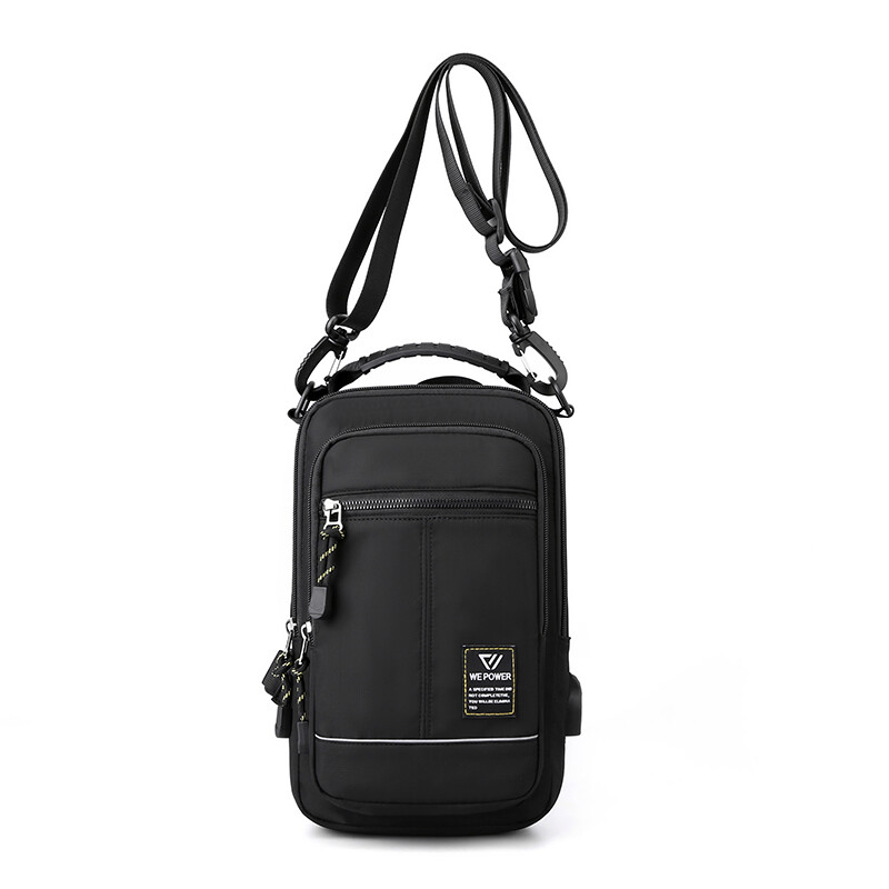 2024-es új férfi mellkas nejlon válltáska heveder deréktáska férfi kézitáska férfi kézitáska rövid utazásra keresztezett táska