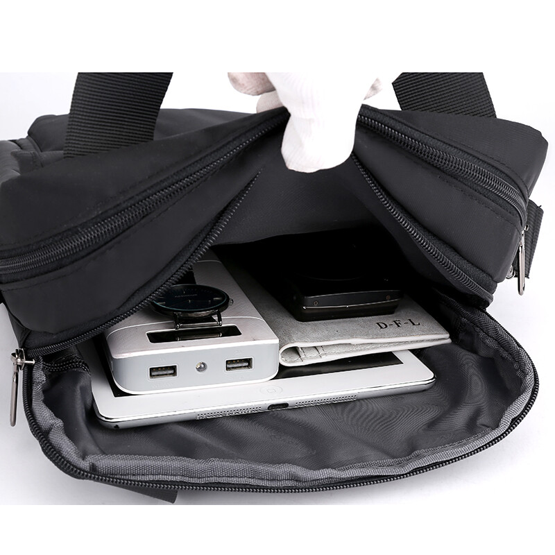 AOTIAN prekės ženklo vyriški laisvalaikio nailoniniai krepšiai ant pečių vandeniui atspari vyriška rankinė Vyriška rankinė 2024 m. Nauji vyriški skersiniai krepšiai