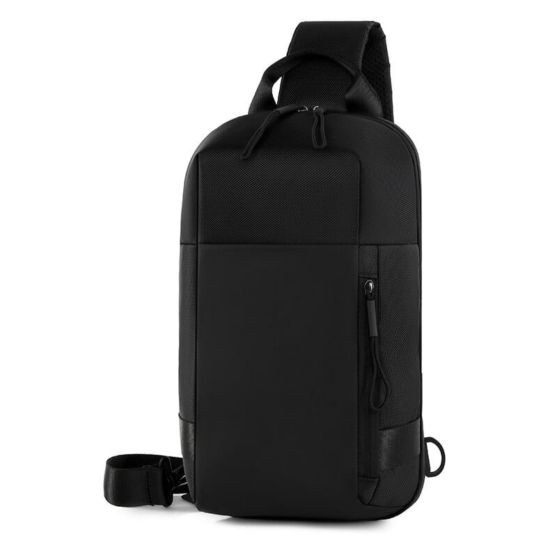 2023 Módne nylonové pánske nastaviteľné popruhy na hrudník, biznis zips, denné, veľké rozmery, crossbody s veľkými vreckami, kabelky