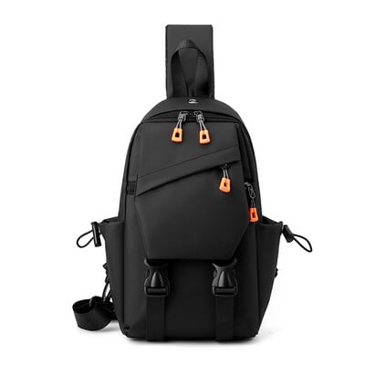 2023 Messenge Cool Crossbody pre mužov, malé kabelky, multifunkčné nylonové ležérne náprsné tašky s veľkými vreckami na zips do práce
