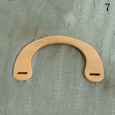 Náhradná rukoväť z masívneho dreva na tašku, DIY tote, drevená taška s pevnou rukoväťou, klasický popruh na šitie, háčkovanú tašku, peňaženku, príslušenstvo