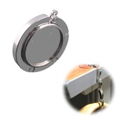 Hordozható összecsukható táska akasztó kézitáska horogtartó asztali kampó kristály ötvözet pénztárcatartó kör alakú táskatartozékok