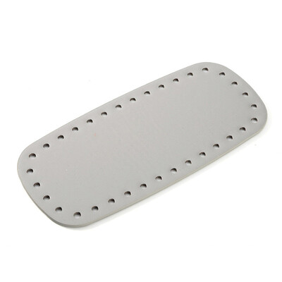 20*9 εκ. Diy βελονάκι πάτο για πλεκτή τσάντα Βάση δερμάτινη τσάντα PU χειροποίητο πάτο με τρύπες Αξεσουάρ για γυναίκες που κατασκευάζουν τσάντες τσαντάκι