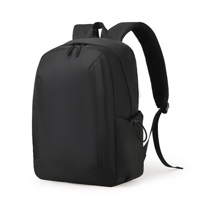 Fekete hátizsák férfiaknak női városi minimalista napi munkatáska nylon könnyű vízálló rövid távú utazási hátizsákok