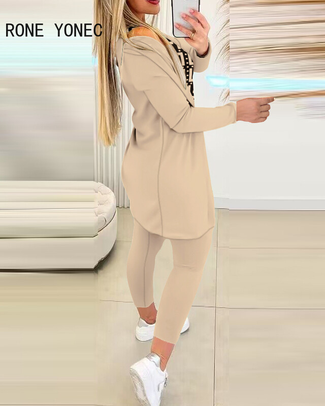 2024 Crop top pentru femei cu model geometric în interior cu jachetă și pantaloni uni Seturi de pantaloni trei piese