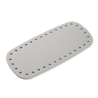 29,5*10cm DIY Τσάντα με βελονάκι κάτω από PU Δερμάτινη τσάντα Βάση οβάλ πάτο για πλεκτή τσάντα Σετ υφαντό τσαντάκι με τρύπες Αξεσουάρ τσάντα με πριτσίνια