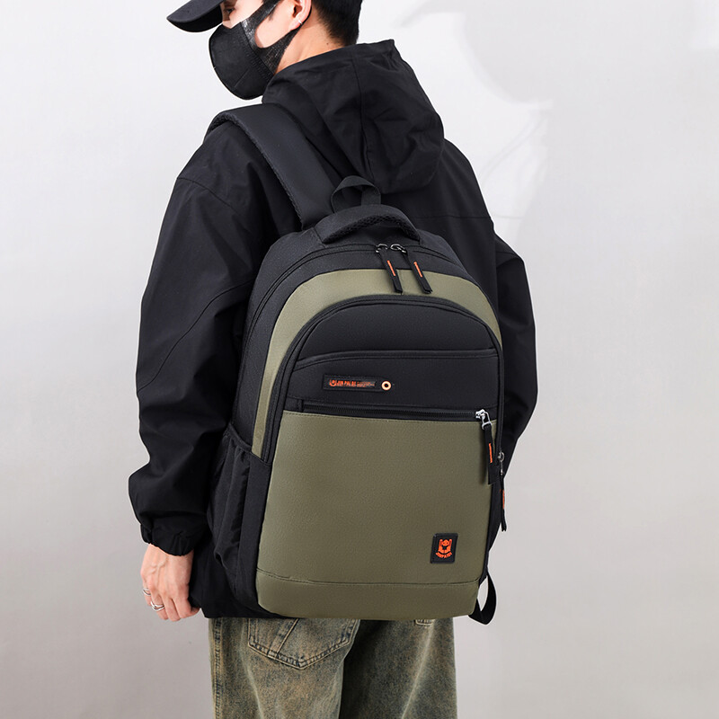 Alkalmi férfi hátizsák új, vízálló oxfordi szövet kültéri sport hátizsák tizenéves diákoknak iskolatáska városi napi munka hátizsák férfi