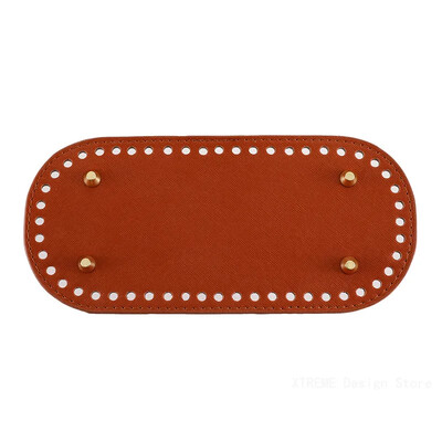 Țesătură ovală cu fund lung, realizată manual pentru genți de croșetat, dreptunghi, fund rotund, pungă de croșetat, fund lung, pentru geanta tricotată