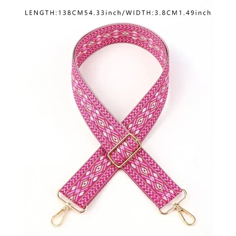 Vintage Crossbody táska széles pánt 2024 női cserélhető válltáska pánt barkács fogantyúk állítható alkatrészek utazótáska kiegészítők