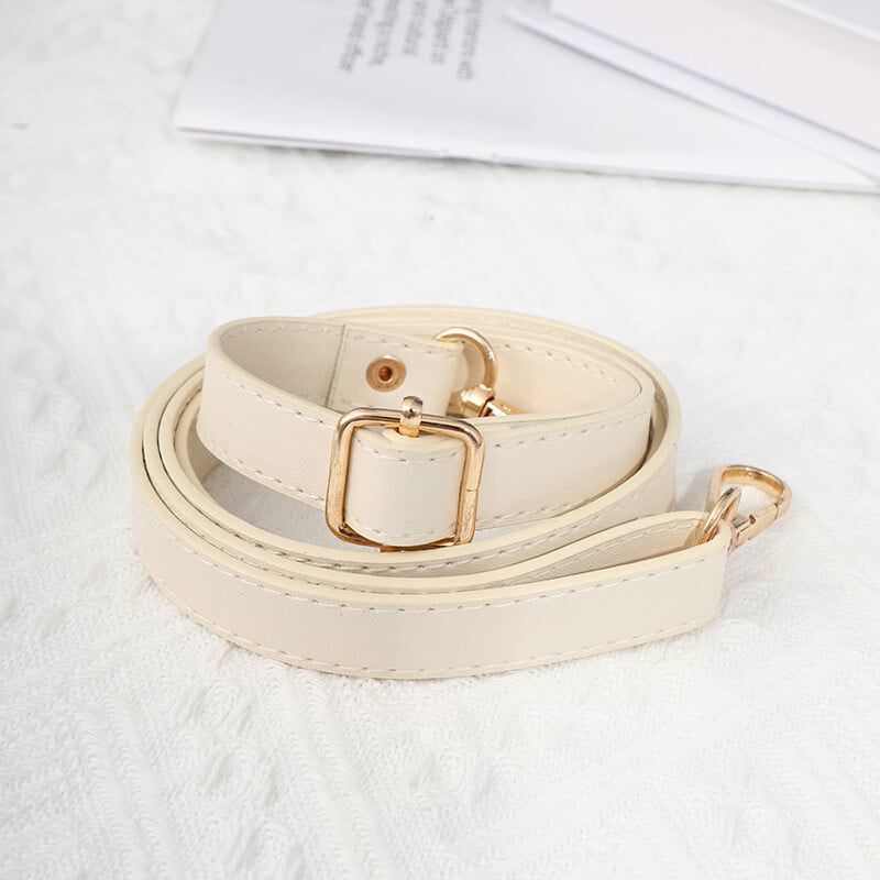 130 cm dlhý nastaviteľný popruh na kabelku z umelej kože pre crossbody, 1,8 cm široký popruh na rameno, náhradné príslušenstvo pre kabelky, nové