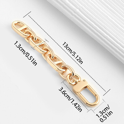 1 buc curea pentru geantă cu lanț metalic, extensie pentru lanț, curea de umăr, geantă de modificare, curea cu lanț, accesorii pentru genți