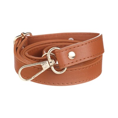 1 ΤΕΜ 130cm Δερμάτινο λουρί ώμου Πόρπη Τσάντα Αξεσουάρ Τσάντα χιαστί λουρί τσάντα Αντικατάσταση λαβής τσάντας ζώνη