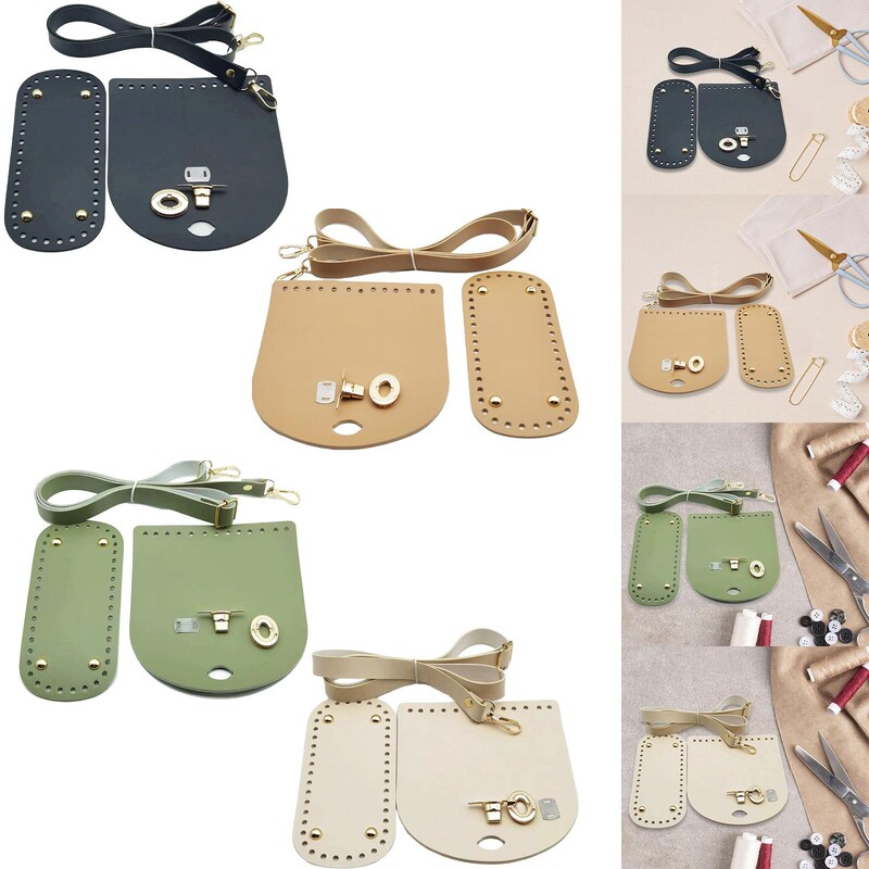 Nėrimo krepšio apačios pagrindas rankomis austas krepšys „pasidaryk pats“ krepšio dirželių rinkinys Rankų darbo nėrimo krepšys, skirtas pečių krepšiui, rankinės krepšys, piniginės reikmenys